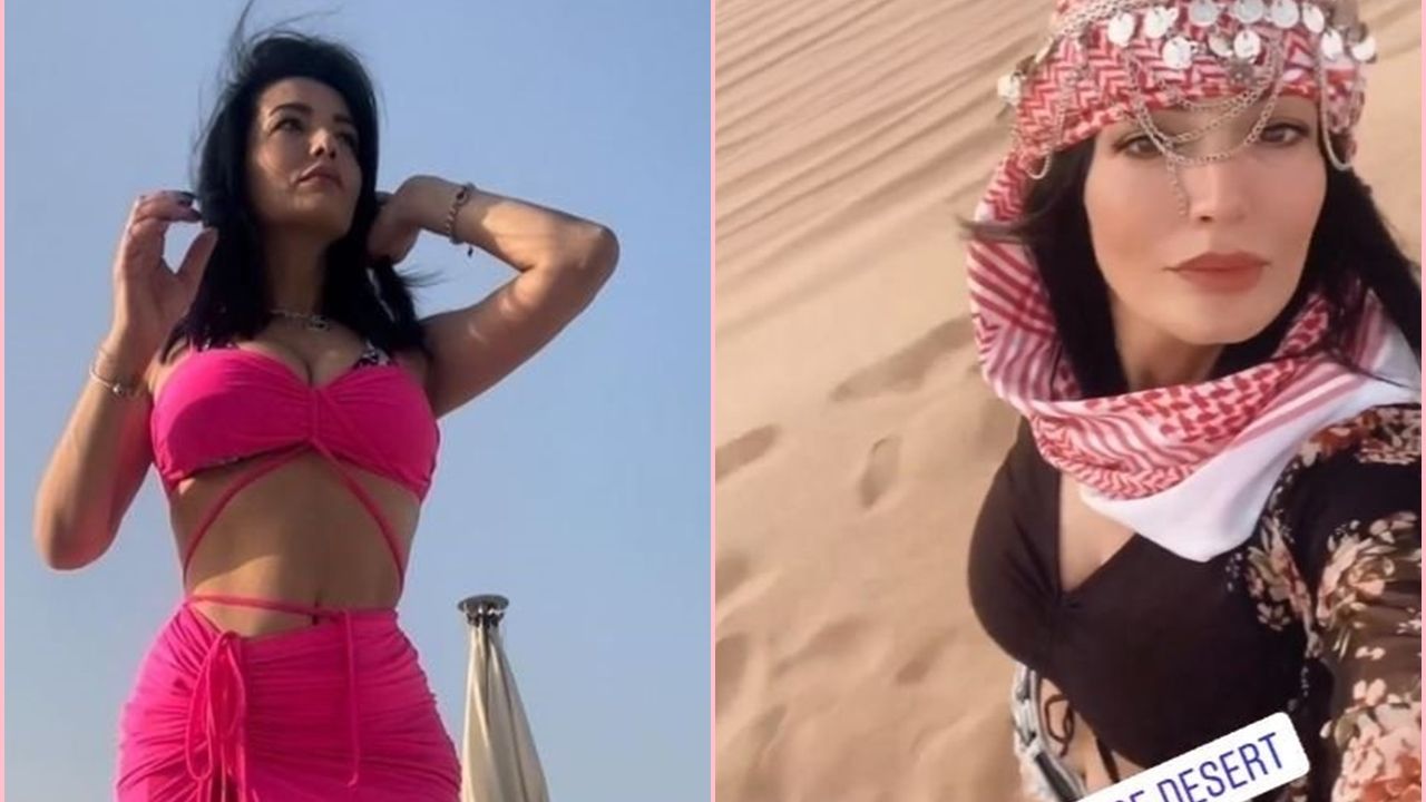 Instagram Hesabından Dubai Pozlarını Paylaşan Aleyna Tilki'nin Annesi Havva Öztel Instagram'ı Çökertti