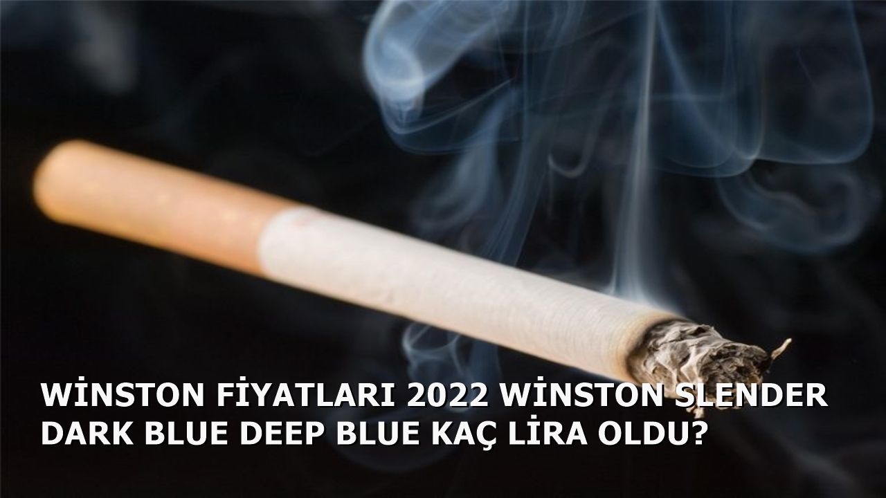 Winston Fiyatları 2022 Winston Dark Blue Deep Blue Kaç Lira Oldu ?