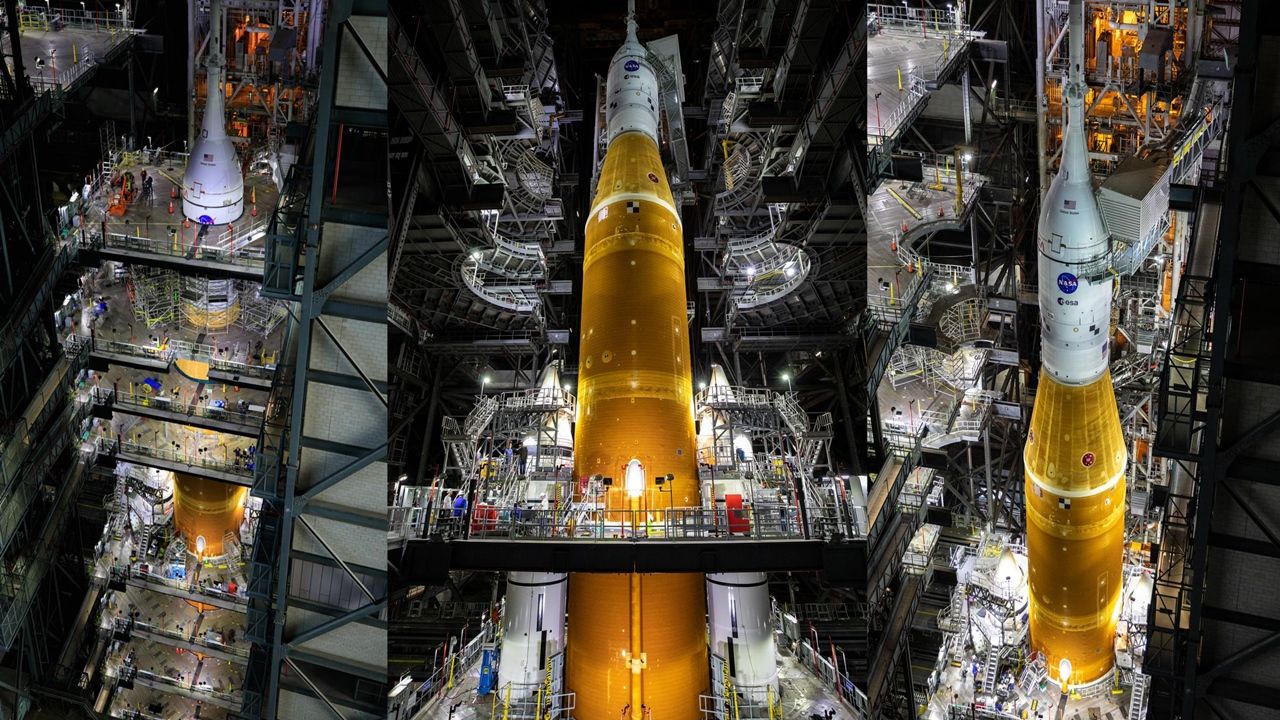 NASA, ilk tam Uzay Fırlatma Sistemi Roketinin İlk Sunumuna Hazır
