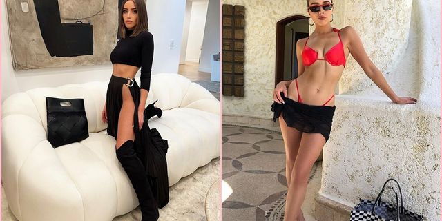 Kainat Güzeli Olivia Culpo, Bacak Dekolteli Poz Instagram'ı Salladı