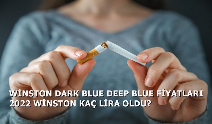 Winston Dark Blue Deep Blue Fiyatları 2022 Winston Kaç Lira Oldu?